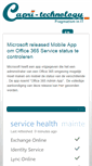 Mobile Screenshot of capri-technology.be